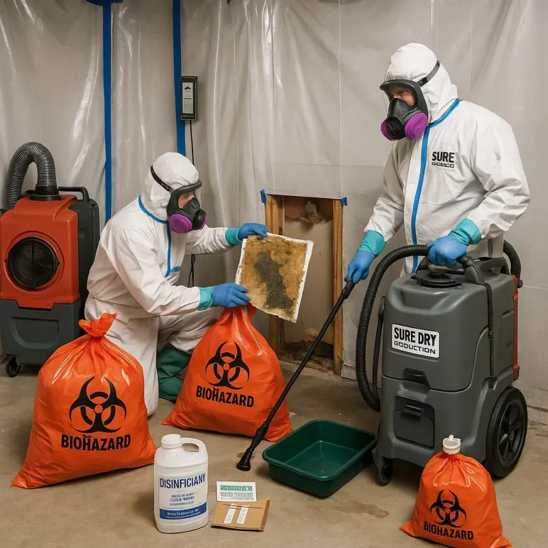 Contaminated Water Handling Protocols process in Des Moines County, IA