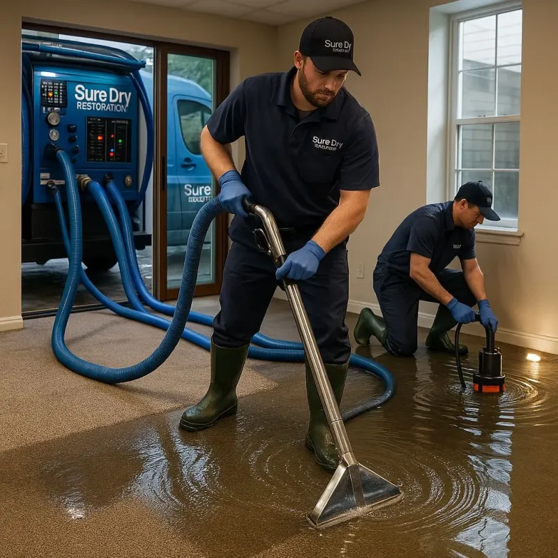 Water Extraction and Removal process in Des Moines County, IA